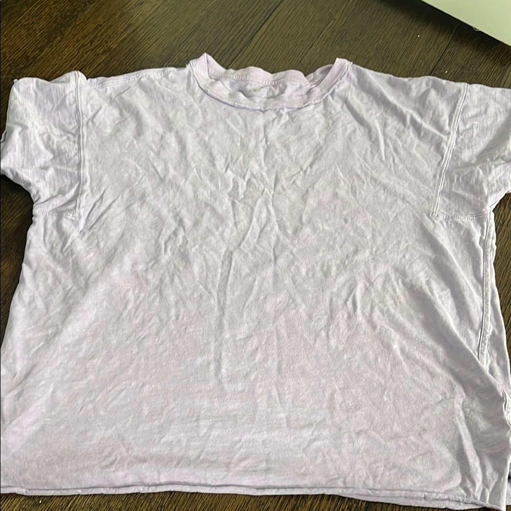aerie Purple Short Sleeve Tee